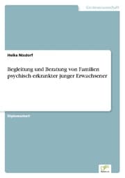Cover von Begleitung und Beratung von Familien psychisch erkrankter junger Erwachsener