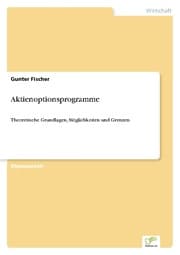 Cover von Aktienoptionsprogramme
