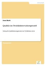 Cover von Qualität im Produktinnovationsprozeß