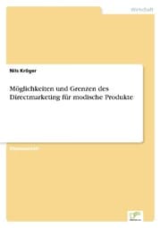 Cover von Möglichkeiten und Grenzen des Directmarketing für modische Produkte