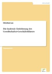 Cover von Die laufende Entlohnung des Gesellschafter-Geschäftsführers