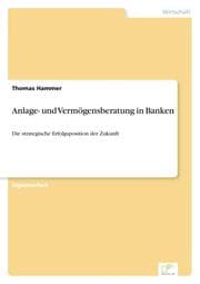 Cover von Anlage- und Vermögensberatung in Banken