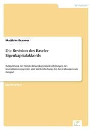 Cover von Die Revision des Baseler Eigenkapitalakkords