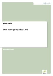 Cover von Das neue geistliche Lied