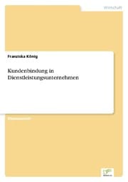 Cover von Kundenbindung in Dienstleistungsunternehmen