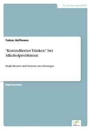 Cover von 'Kontrolliertes Trinken' bei Alkoholproblemen