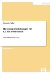 Cover von Handlungsempfehlungen für Käuferunternehmen