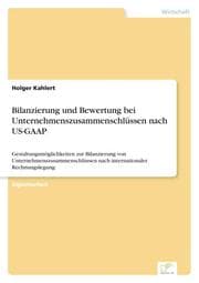 Cover von Bilanzierung und Bewertung bei Unternehmenszusammenschlüssen nach US-GAAP