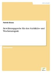 Cover von Bewährungsprobe für den Stabilitäts- und Wachstumspakt