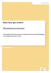 Cover von Mitarbeitermotivation
