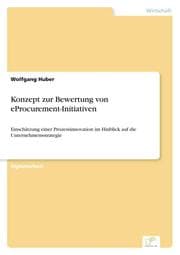 Cover von Konzept zur Bewertung von eProcurement-Initiativen