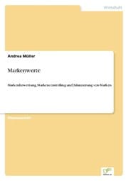 Cover von Markenwerte