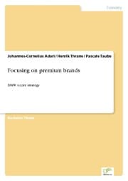 Cover von Focusing on premium brands