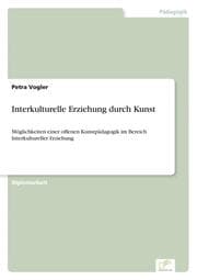 Cover von Interkulturelle Erziehung durch Kunst