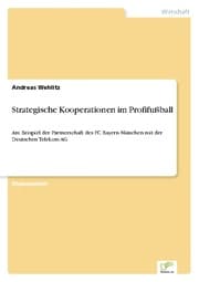 Cover von Strategische Kooperationen im Profifußball