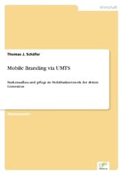 Cover von Mobile Branding via UMTS