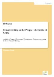 Cover von Counterfeiting in the People's Republic of China