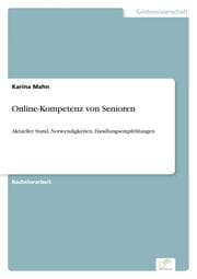 Cover von Online-Kompetenz von Senioren