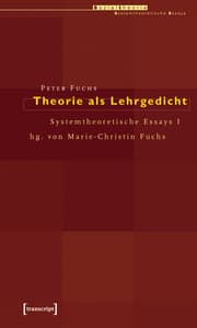 Cover von Theorie als Lehrgedicht