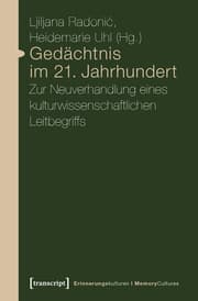 Cover von Gedächtnis im 21. Jahrhundert