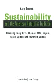 Cover von Sustainability and the American Naturalist Tradition