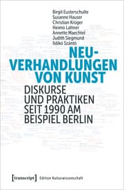 Cover von Neuverhandlungen von Kunst