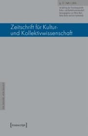 Cover von Zeitschrift für Kultur- und Kollektivwissenschaft