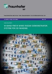 Cover von W-Band FMCW MIMO radar demonstrator system for 3D imaging.
