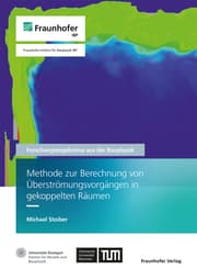 Cover von Methode zur Berechnung von Überströmungsvorgängen in gekoppelten Räumen