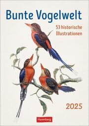 Cover von Bunte Vogelwelt Wochenplaner 2025