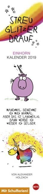 Cover von Einhorn long - Streu Glitzer drauf 2019