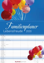Cover von Familienplaner Lebensfreude 2020