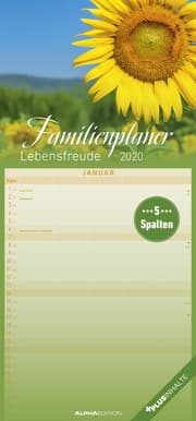 Cover von Familienplaner Lebensfreude 2020