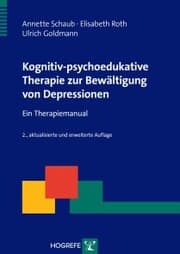 Cover von Kognitiv-psychoedukative Therapie zur Bewältigung von Depressionen