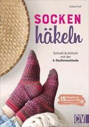 Cover von Socken häkeln - Schnell & einfach mit der 4-Stufenmethode