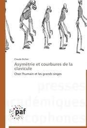 Cover von Asymétrie et courbures de la clavicule