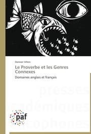 Cover von Le Proverbe et les Genres Connexes