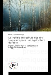 Cover von La lignine au secours des sols tropicaux pour une agriculture durable