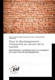 Cover von Pour le développement : l'Université au service de la société