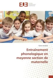 Cover von Entraînement phonologique en moyenne section de maternelle