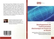Cover von Développement de l'administration électronique en France et en Russie