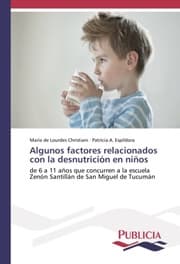 Cover von Algunos factores relacionados con la desnutrición en niños