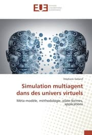 Cover von Simulation multiagent dans des univers virtuels