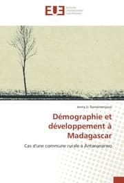 Cover von Démographie et développement à Madagascar