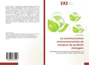 Cover von La communication environnementale de marques de produits ménagers