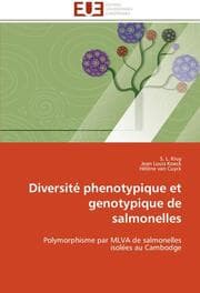 Cover von Diversité phenotypique et genotypique de salmonelles