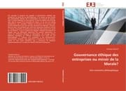 Cover von Gouvernance ethique des entreprises ou miroir de la Morale?