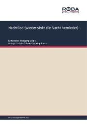 Cover von Nachtlied (wieder sinkt die Nacht hernieder)