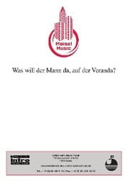 Cover von Was will der Mann da, auf der Veranda