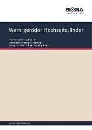 Cover von Wernigeröder Hochzeitsländer